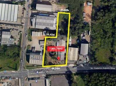 Lote/Terreno à venda, 7904m² no Distrito Industrial, Cachoeirinha