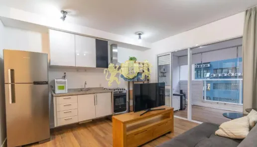Flat com 1 Quarto para alugar, 54m² no Pinheiros, São Paulo