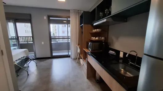 Apartamento com 1 Quarto para venda ou aluguel, 27m² no Vila Gumercindo, São Paulo