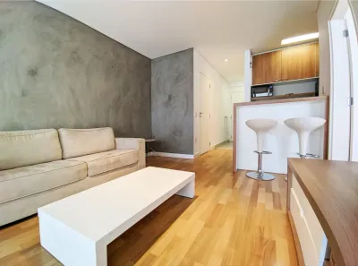 Apartamento com 1 Quarto para alugar, 60m² no Itaim Bibi, São Paulo