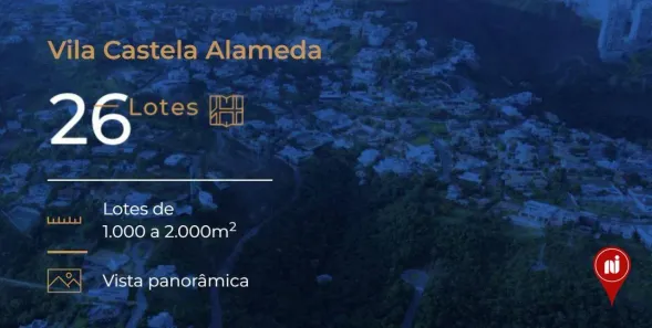 Lote/Terreno à venda, 2078m² no Vila Castela, Nova Lima