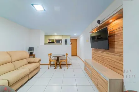 Apartamento com 1 Quarto à venda, 50m² no Cabo Branco, João Pessoa