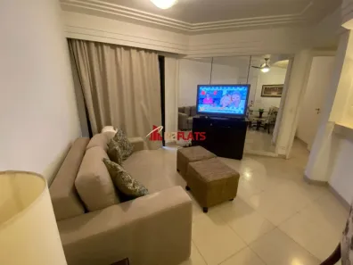 Flat com 1 Quarto para alugar, 42m² no Itaim Bibi, São Paulo