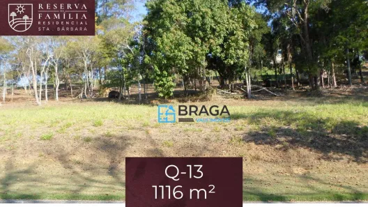 Lote/Terreno à venda, 1116m² no Recanto Santa Barbara, Jambeiro