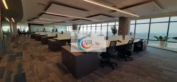 Sala Comercial para alugar, 742m² no Cidade Monções, São Paulo
