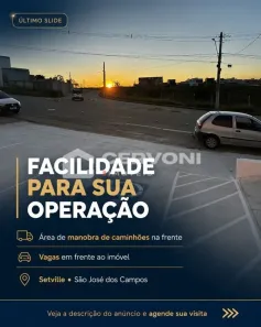 Galpão/Depósito/Armazém para alugar, 240m² no Setville Altos de São José, São José dos Campos
