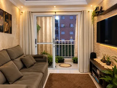 Apartamento com 2 Quartos à venda, 48m² no Jardim São Miguel, Ferraz de Vasconcelos