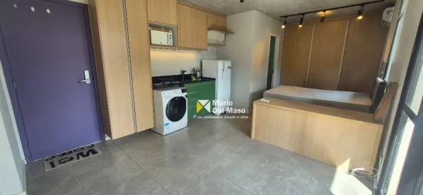 Apartamento com 1 Quarto para venda ou aluguel, 33m² no Santo Amaro, São Paulo