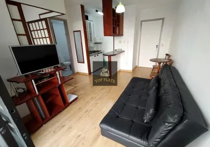Flat com 1 Quarto para alugar, 35m² no Moema, São Paulo