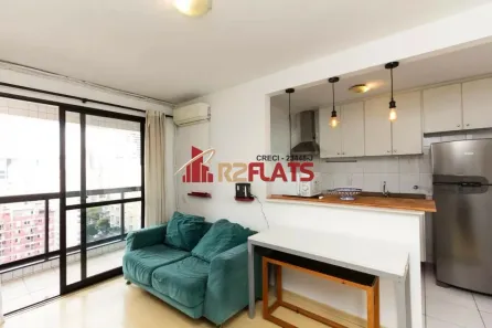 Flat com 1 Quarto para alugar, 41m² no Vila Nova Conceição, São Paulo