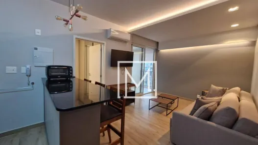 Apartamento com 1 Quarto para alugar, 49m² no Sumaré, São Paulo