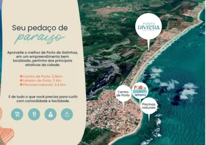 Apartamento com 2 Quartos à venda, 51m² no Camela, Ipojuca