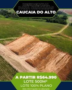 Lote/Terreno à venda, 500m² no Cachoeira, Cotia