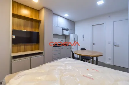 Apartamento com 1 Quarto para alugar, 19m² no Centro, Curitiba