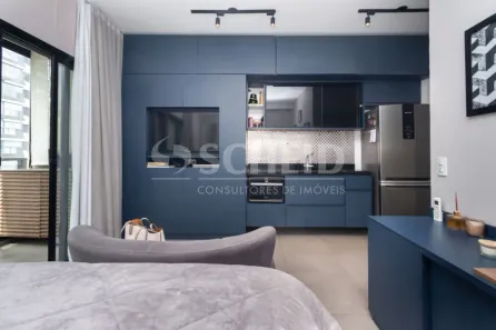 Flat com 1 Quarto à venda, 35m² no Pinheiros, São Paulo