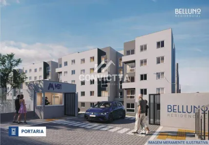 Apartamento com 2 Quartos à venda, 46m² no Ana Rech, Caxias do Sul