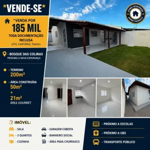 Casa com 2 Quartos à venda, 65m² no , São José de Mipibu