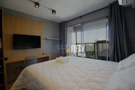 Apartamento com 1 Quarto à venda, 26m² no Santo Amaro, São Paulo