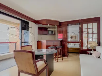 Apartamento com 1 Quarto para alugar, 39m² no Higienópolis, São Paulo