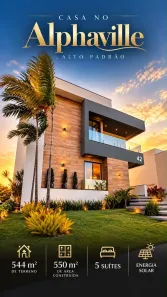 Casa de Condomínio com 5 Quartos à venda, 544m² no , Paço do Lumiar
