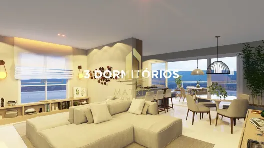Apartamento com 3 Quartos à venda, 122m² no Kanoah Home Resort, Rifaina