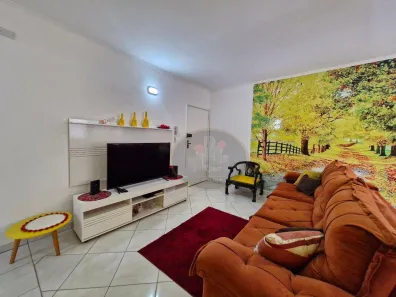 Apartamento com 2 Quartos para alugar, 110m² no Gonzaga, Santos