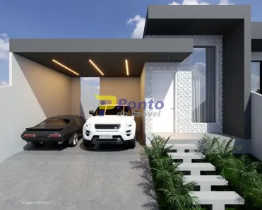Casa com 3 Quartos à venda, 120m² no Villa Paradiso, Lagoa Santa