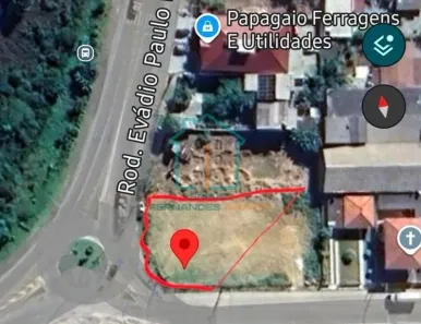 Lote/Terreno à venda, 850m² no Passagem do Massiambú, Palhoça