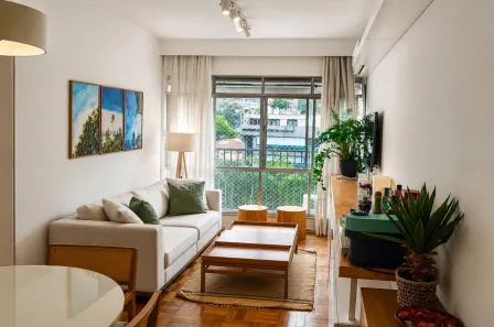 Apartamento com 2 Quartos para alugar, 77m² no Leblon, Rio de Janeiro
