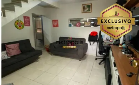 Sobrado com 3 Quartos à venda, 109m² no São José, São Caetano do Sul
