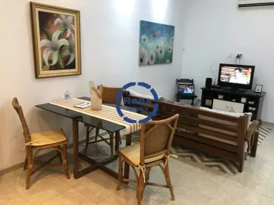 Apartamento com 1 Quarto para alugar, 42m² no José Menino, Santos