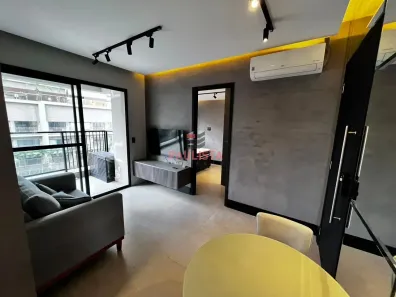 Apartamento com 1 Quarto para alugar, 37m² no Cerqueira César, São Paulo