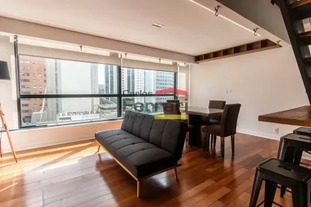 Apartamento com 1 Quarto para alugar, 64m² no Vila Olímpia, São Paulo