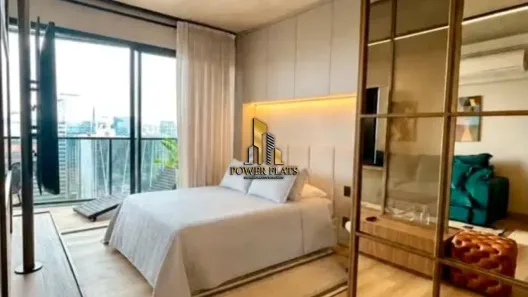 Flat com 1 Quarto para alugar, 59m² no Vila Olímpia, São Paulo