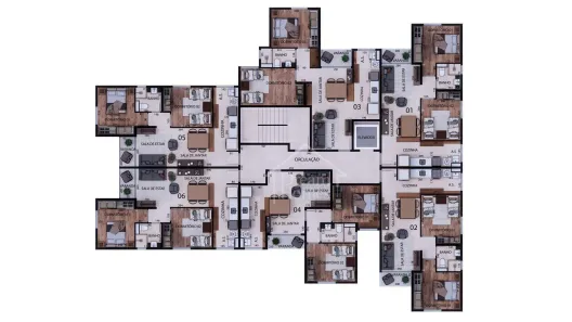 Apartamento com 2 Quartos à venda, 53m² no Residencial Nova Era, Valinhos