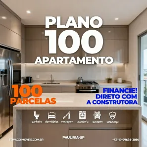 Apartamento com 2 Quartos à venda, 48m² no Saltinho, Paulínia