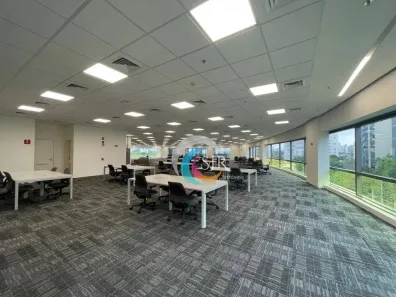 Sala Comercial para alugar, 1053m² no Cidade Monções, São Paulo