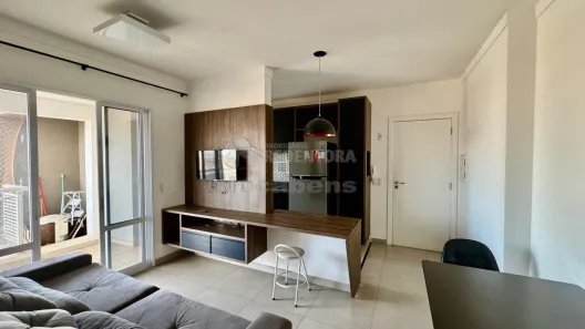 Apartamento com 1 Quarto para alugar, 46m² no Jardim Ouro Verde, São José do Rio Preto