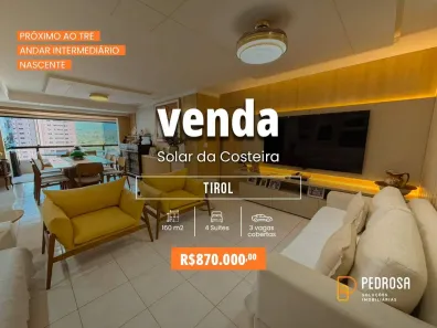 Apartamento com 4 Quartos à venda, 160m² no Tirol, Natal