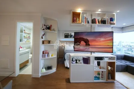 Apartamento com 1 Quarto para alugar, 44m² no Brooklin Paulista, São Paulo