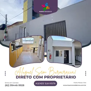 Kitnet com 1 Quarto para alugar, 20m² no Setor Sol Nascente, Goiânia