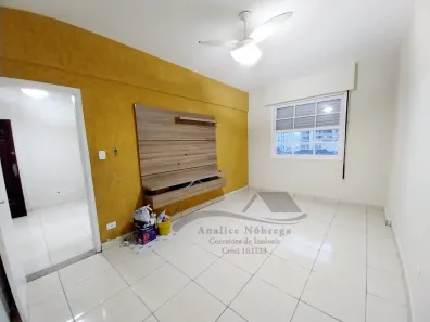 Apartamento com 1 Quarto para alugar, 54m² no José Menino, Santos