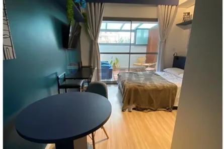 Apartamento com 1 Quarto à venda, 34m² no Santo Amaro, São Paulo