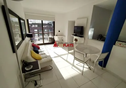 Flat com 1 Quarto para alugar, 45m² no Cerqueira César, São Paulo