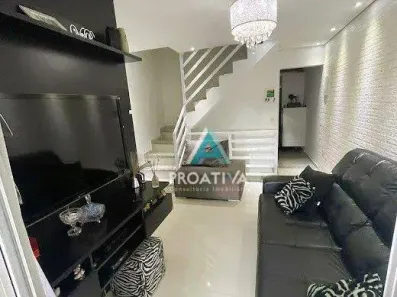 Sobrado com 3 Quartos à venda, 91m² no Jardim Santo Antônio, Santo André