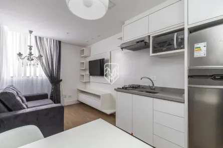 Apartamento com 1 Quarto para alugar, 26m² no Água Verde, Curitiba