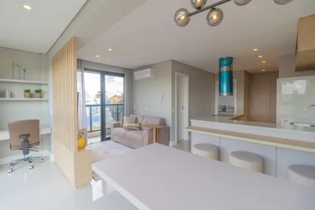 Apartamento com 1 Quarto para alugar, 72m² no São Francisco, Curitiba