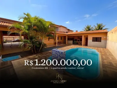 Casa de Condomínio com 4 Quartos à venda, 440m² no Região dos Lagos, Brasília