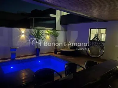 Casa de Condomínio com 3 Quartos à venda, 242m² no Vila Monte Alegre, Paulínia