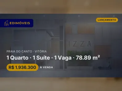 Apartamento com 1 Quarto à venda, 78m² no Praia do Canto, Vitória